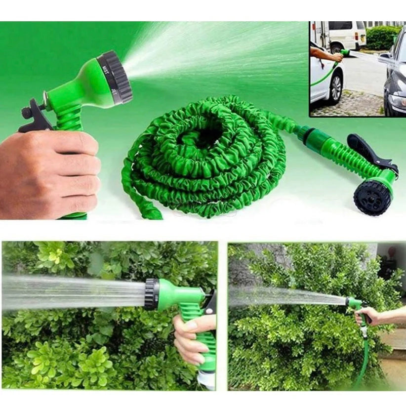Garden-Xpert™ - Επεκτάσιμη μαγική λάστιχο κήπου με εκτόξευση νερού υψηλής πίεσης